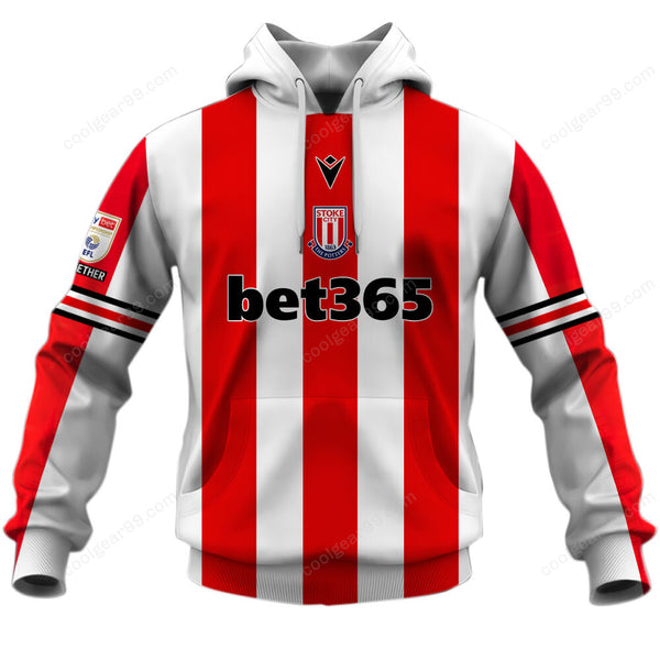 Stoke City F.C Home Jersey Style Shirts