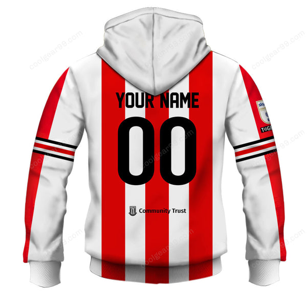 Stoke City F.C Home Jersey Style Shirts