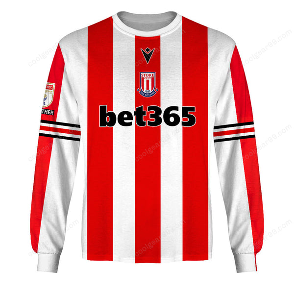 Stoke City F.C Home Jersey Style Shirts