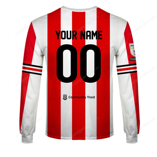 Stoke City F.C Home Jersey Style Shirts