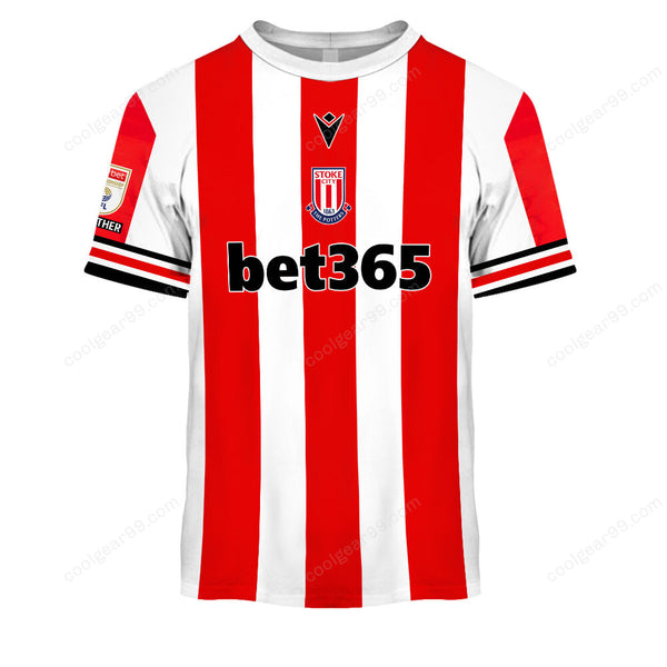 Stoke City F.C Home Jersey Style Shirts