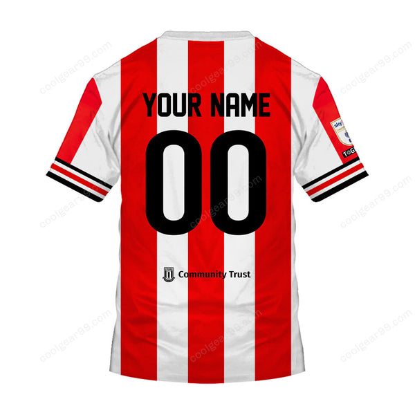 Stoke City F.C Home Jersey Style Shirts