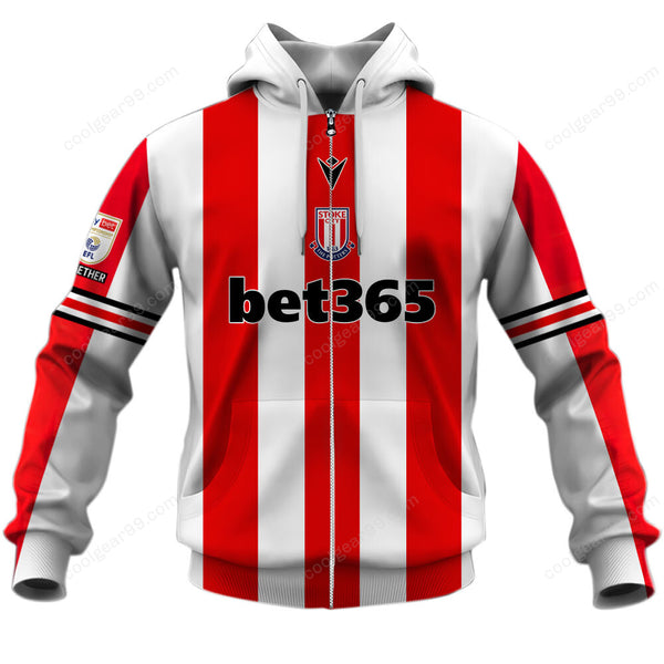 Stoke City F.C Home Jersey Style Shirts
