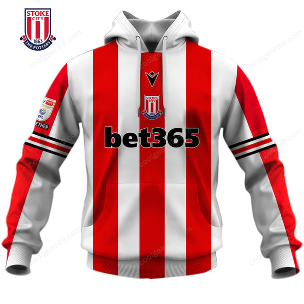 Stoke City F.C Home Jersey Style Shirts