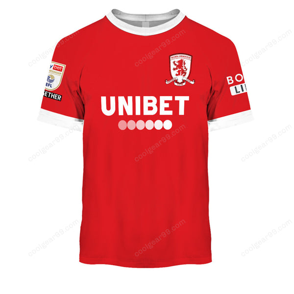 Middlesbrough F.C Home Jersey Style Shirts