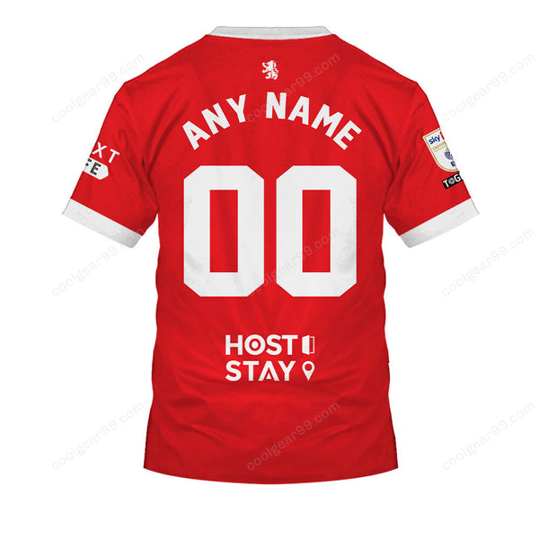 Middlesbrough F.C Home Jersey Style Shirts