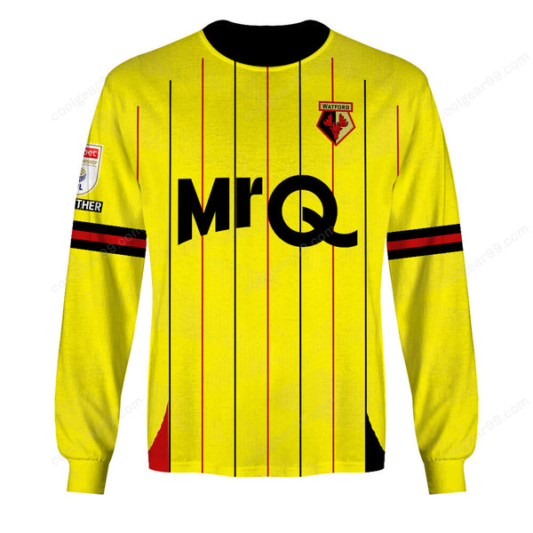 Watford F.C Home Jersey Style Shirts
