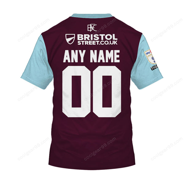 Burnley F.C Home Jersey Style Shirts
