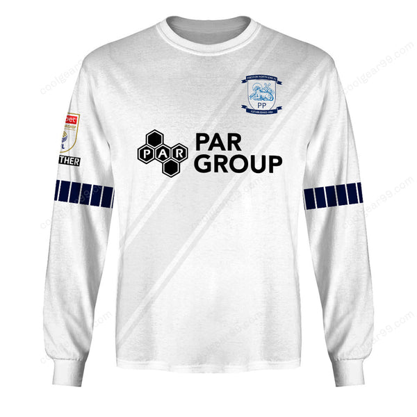 Preston North End F.C Home Jersey Style Shirts