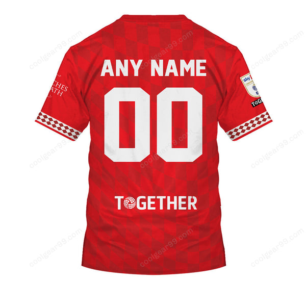 Bristol City F.C Home Jersey Style Shirts