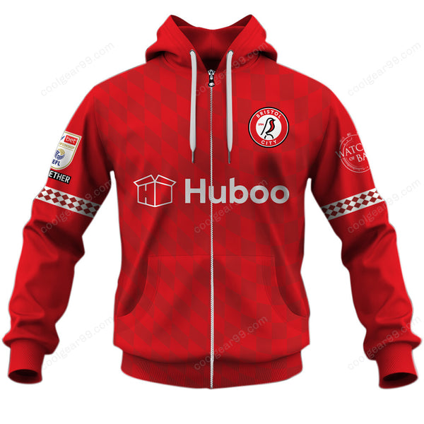 Bristol City F.C Home Jersey Style Shirts