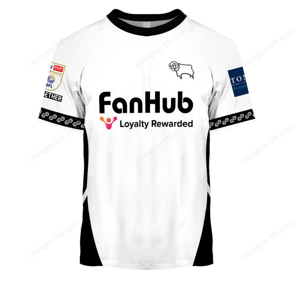 Derby County F.C Home Jersey Style Shirts