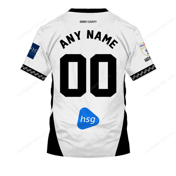 Derby County F.C Home Jersey Style Shirts