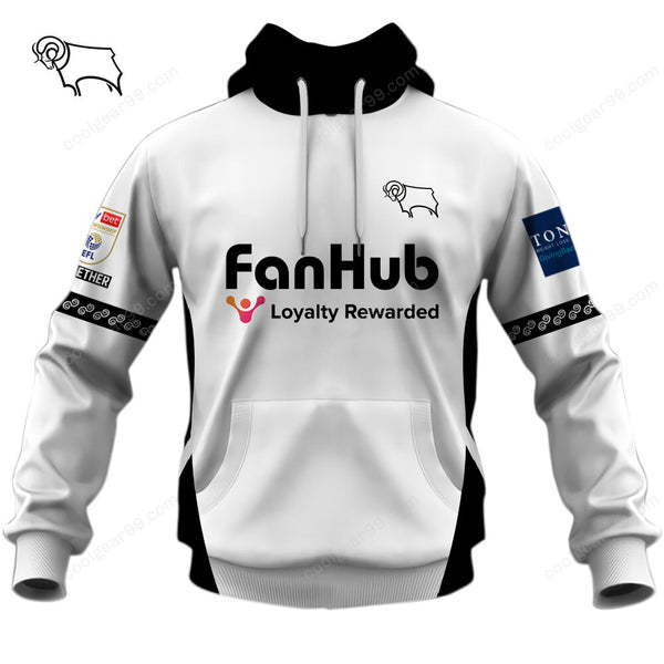 Derby County F.C Home Jersey Style Shirts