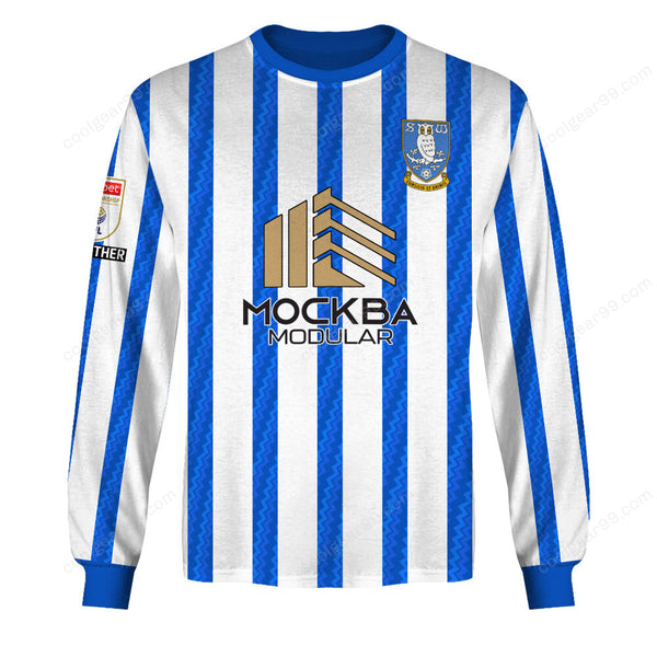 Sheffield Wednesday F.C Home Jersey Style Shirts