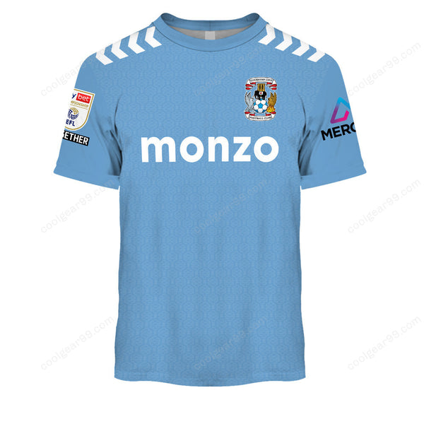 Coventry City F.C Home Jersey Style Shirts