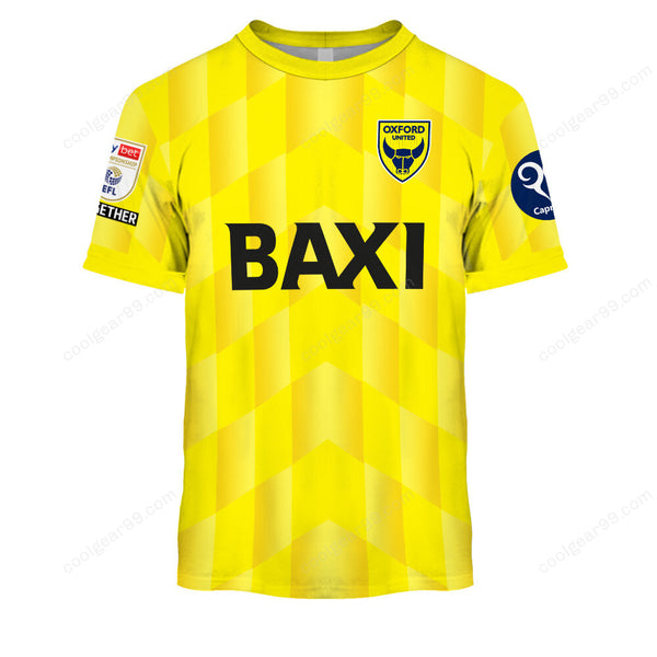 Oxford United F.C Home Jersey Style Shirts