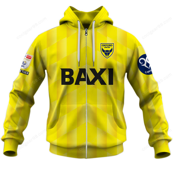 Oxford United F.C Home Jersey Style Shirts