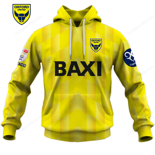 Oxford United F.C Home Jersey Style Shirts