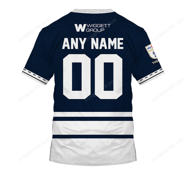 Millwall F.C Home Jersey Style Shirts