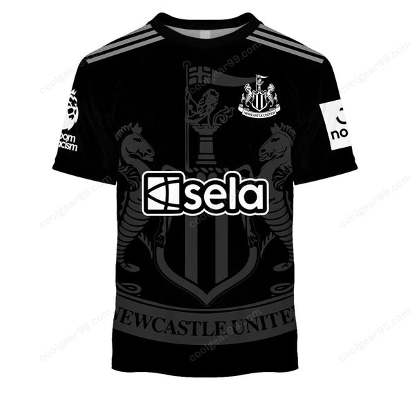 Newcastle United F.C Monochrome Style Shirts