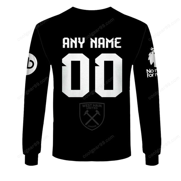 West Ham United F.C Monochrome Style Shirts