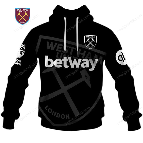 West Ham United F.C Monochrome Style Shirts