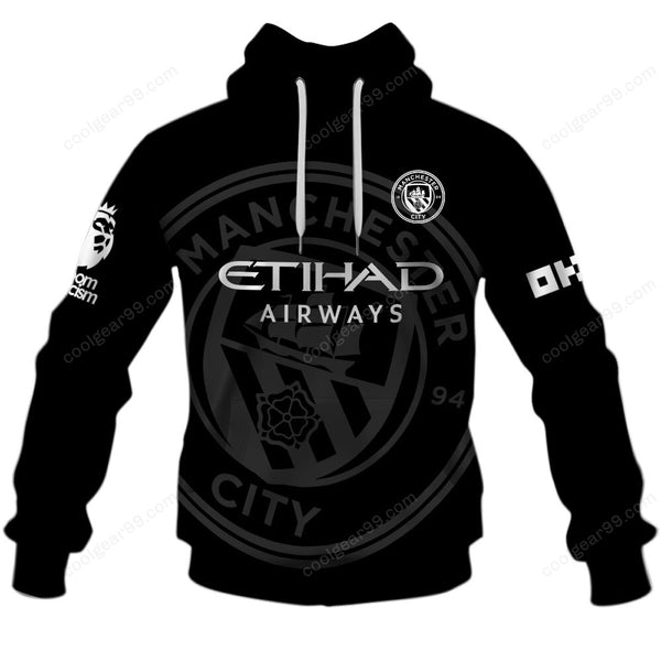 Manchester City F.C Monochrome Style Shirts