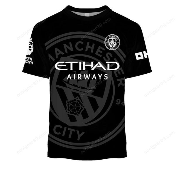 Manchester City F.C Monochrome Style Shirts