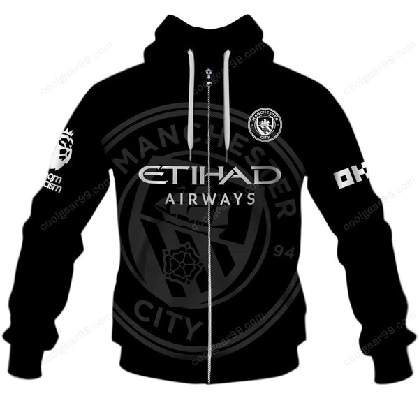 Manchester City F.C Monochrome Style Shirts