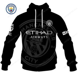 Manchester City F.C Monochrome Style Shirts