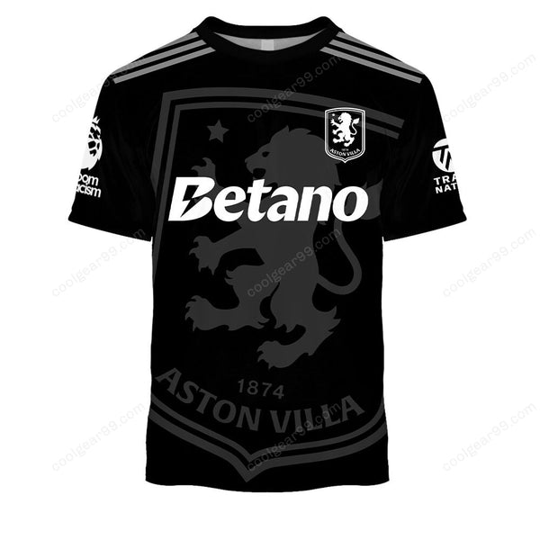 Aston Villa F.C Monochrome Style Shirts