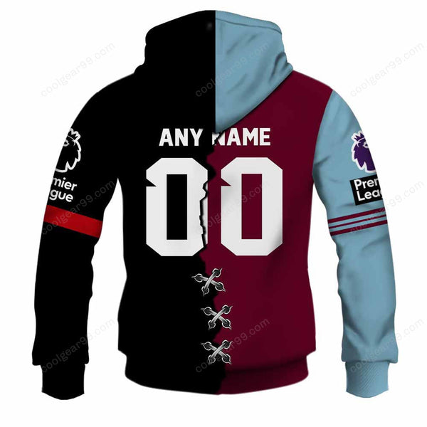 West Ham United F.C Home x Away Special Hoodie