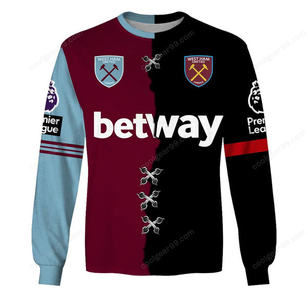 West Ham United F.C Home x Away Special Hoodie