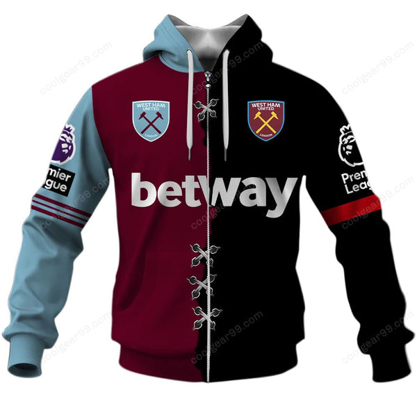 West Ham United F.C Home x Away Special Hoodie