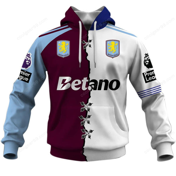 Aston Villa F.C Home x Away Special Hoodie