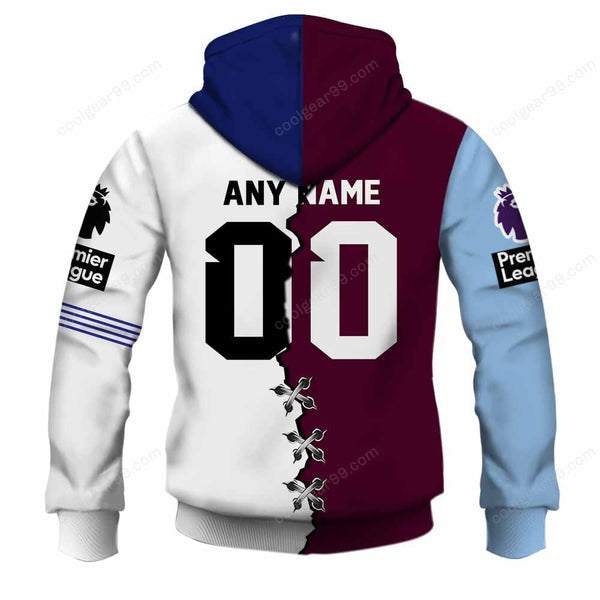 Aston Villa F.C Home x Away Special Hoodie