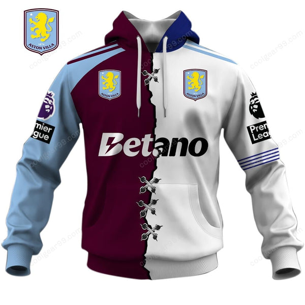 Aston Villa F.C Home x Away Special Hoodie