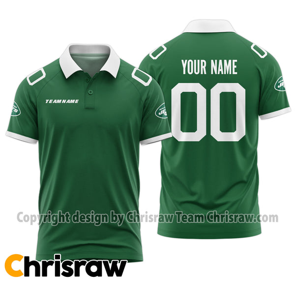 Jets Polo Custom Name & Number