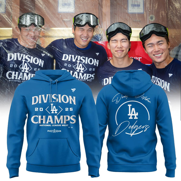 LA 2025 NL West Division Champions Hoodie