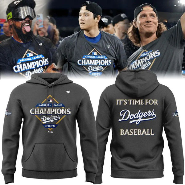 2025 LA National League Champions Gray Hoodie
