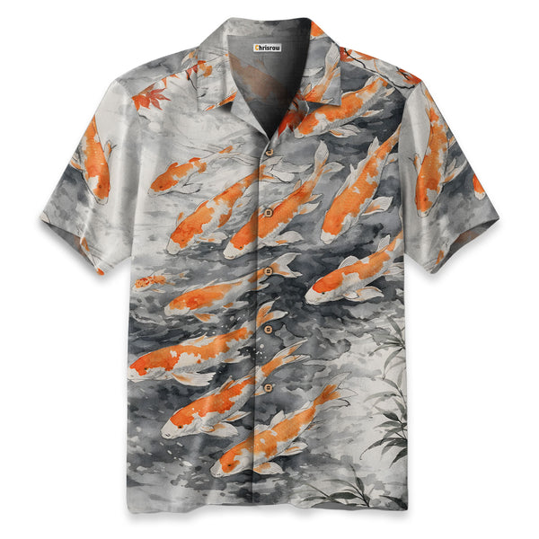 Chrisraw Dance Of The Koi Hawaiian Shirt