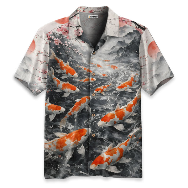 Chrisraw Dance Of The Koi Hawaiian Shirt