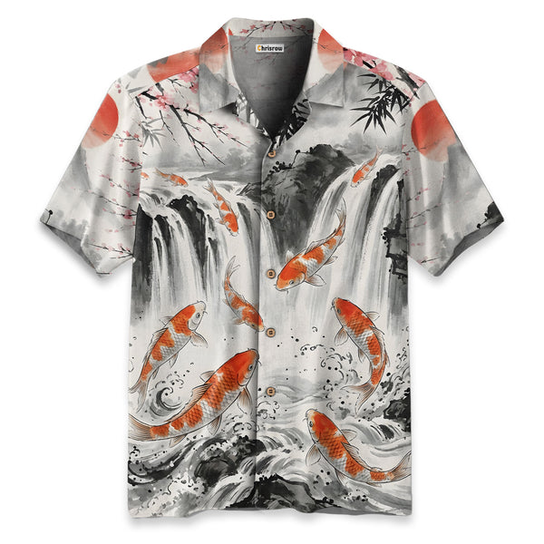 Chrisraw Dance Of The Koi Hawaiian Shirt
