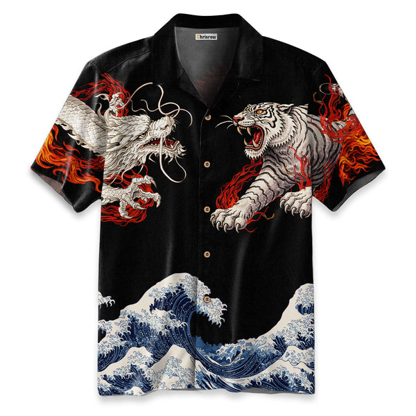 Chrisraw Four Sacred Beasts Hawaiian Shirt