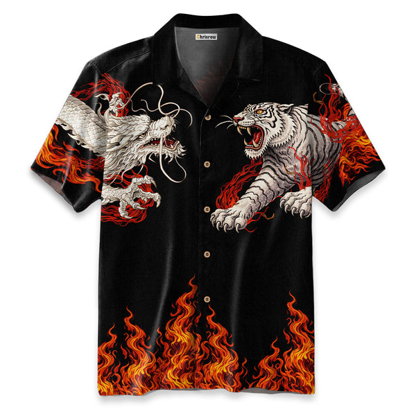 Chrisraw Four Sacred Beasts Hawaiian Shirt