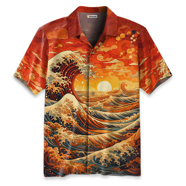 Chrisraw Great Wave Hawaiian Shirt