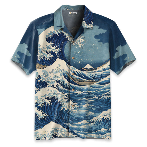 Chrisraw Great Wave Hawaiian Shirt