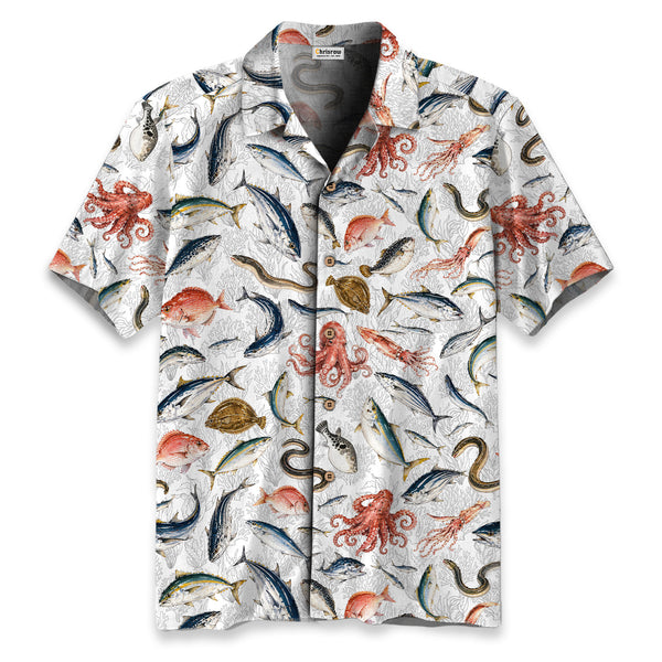 Chrisraw Sea Ocean Fish Hawaiian Shirt