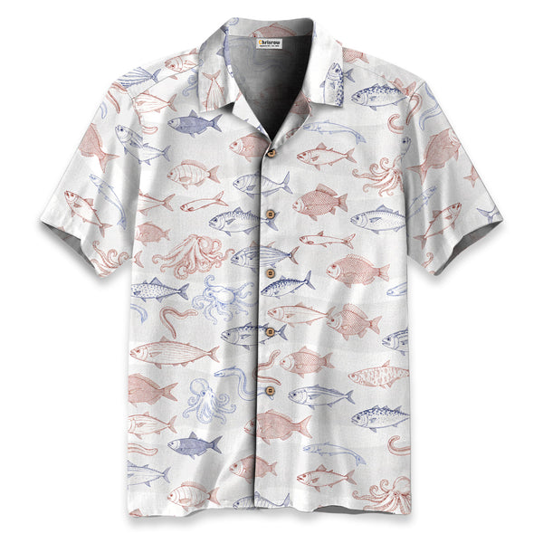 Chrisraw Sea Ocean Fish Hawaiian Shirt